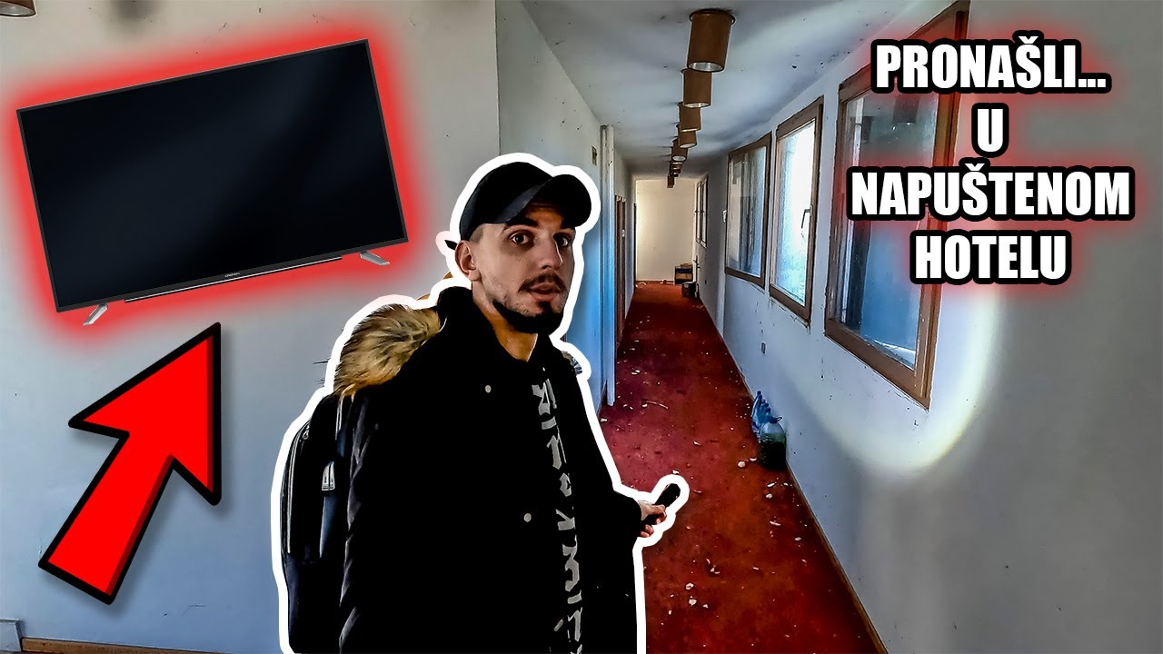 PRONAŠLI TV U NAPUŠTENOM HOTELU KOJI PROPADA?