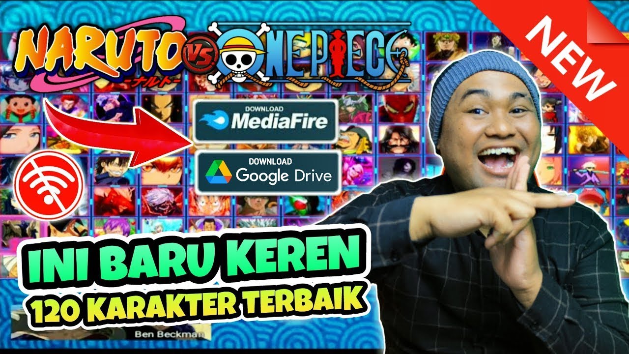 PALING KEREN ! Game Naruto vs One Piece Mugen All Character - No Exagear Android Offline