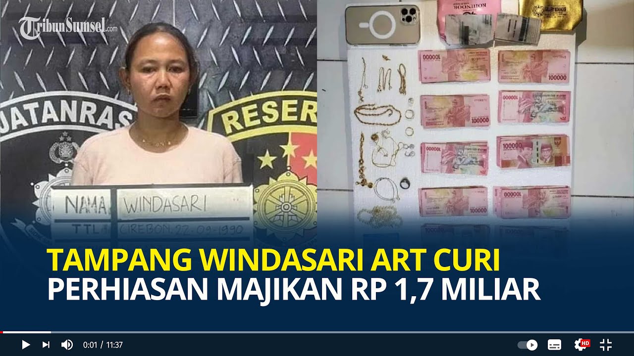 Tampang Windasari ART Curi Perhiasan Majikan Rp 1,7 Miliar di Bali, Habiskan Uang untuk Foya-foya
