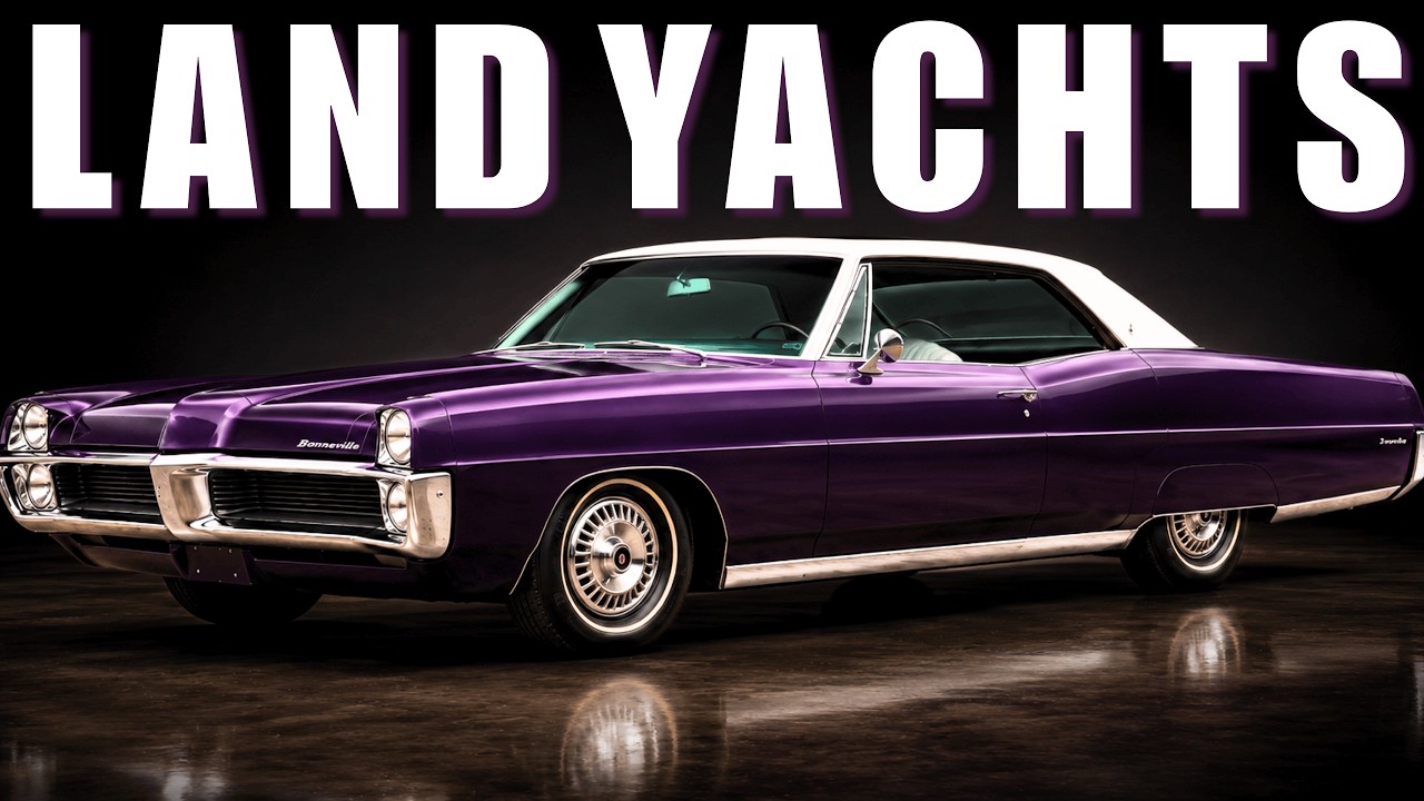 The MOST ELEGANT American LAND YACHTS of the 1960s: Pure Size, Luxury and Class