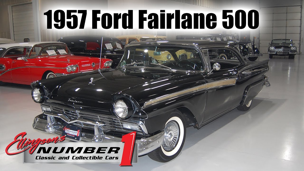 1957 Ford Fairlane 500 at Ellingson Motorcars in Rogers, MN