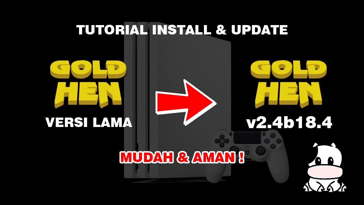🔥 PS4 HEN 9.00 WAJIB TAU! Cara Install & Update GoldHEN Terbaru 2025 (Cepat & Aman!)