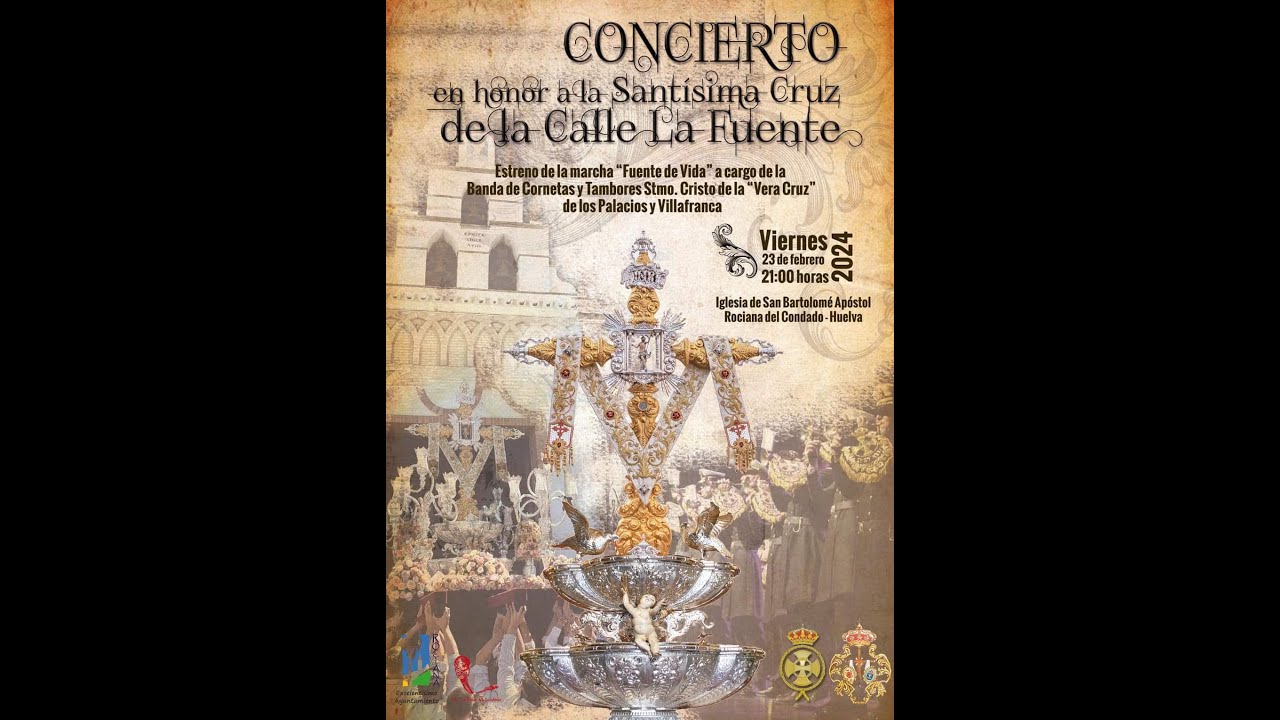 Concierto en honor a la ✝️ Santísima Cruz de la calle la Fuente.