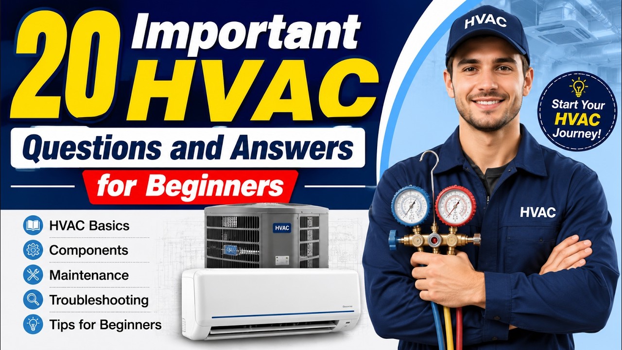 20 Important HVAC Questions and Answers for Beginners
