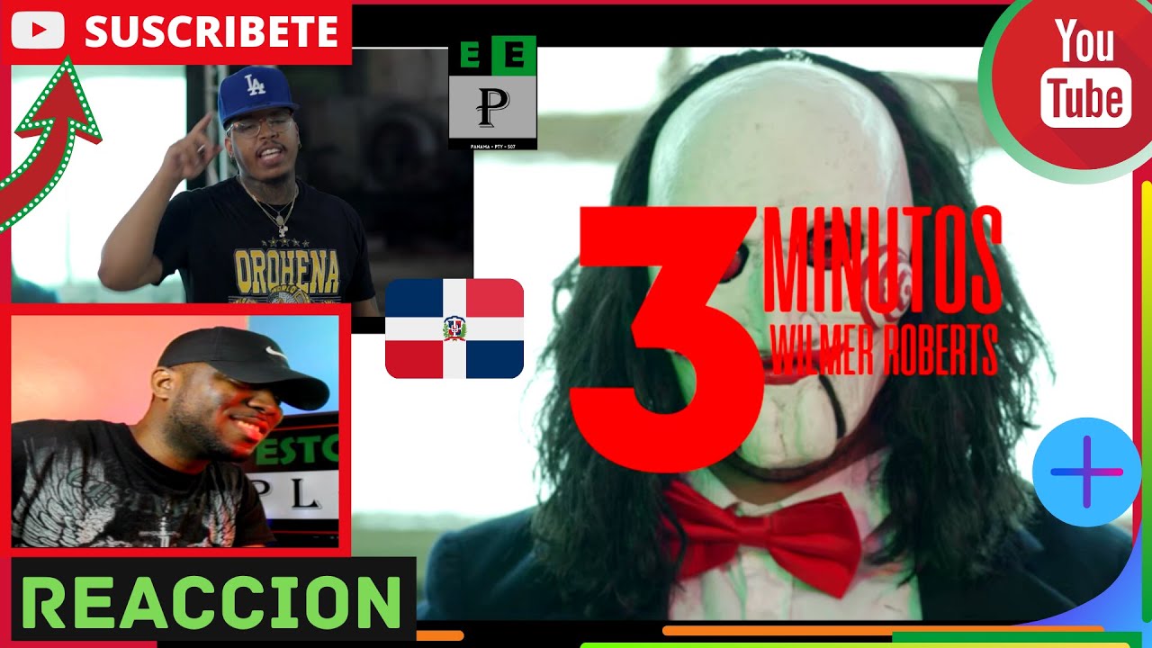 |PANAMEÑO REACCIONA| Wilmer Roberts - 3 MINUTOS #RapDominicano