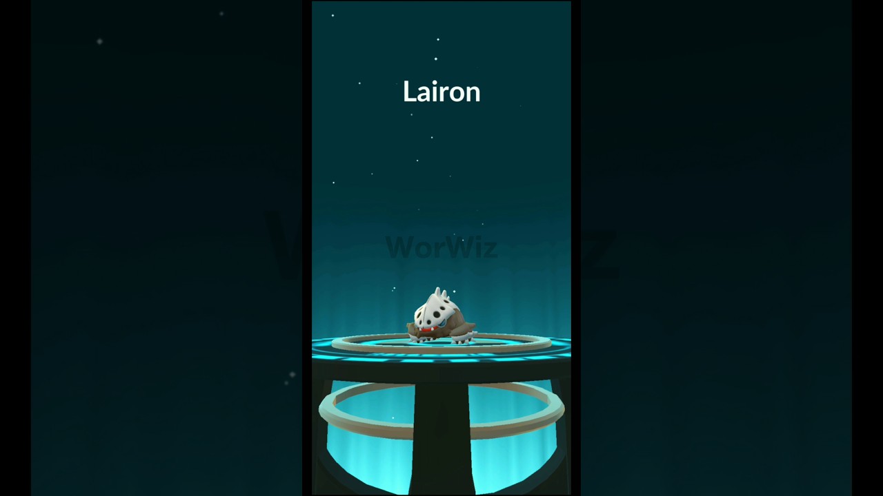 Aron Evolves to Lairon in Pokemon GO #PokemonGOGameplay #Aron #Lairon