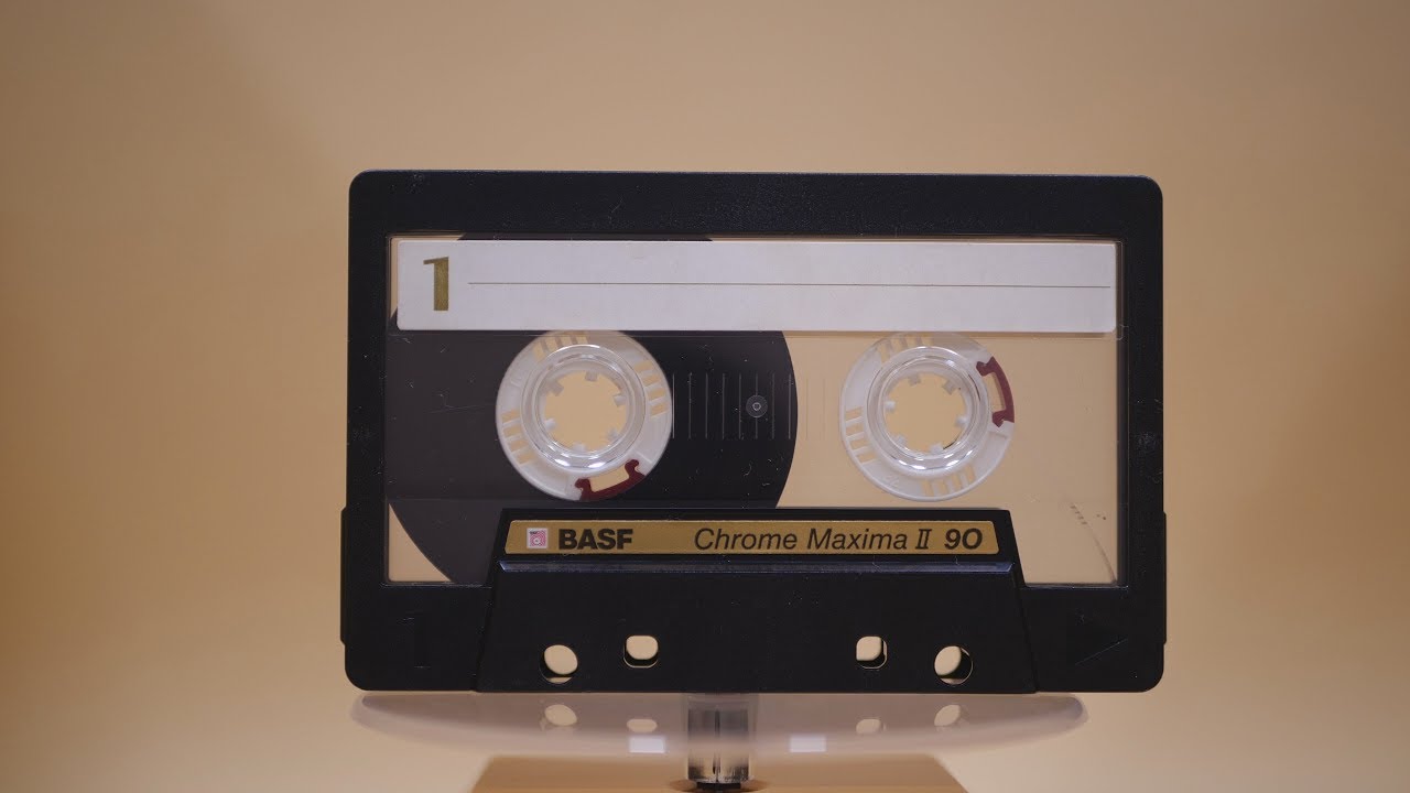 Compact Cassette BASF Chrome Maxima II C90 / 1990 (visual demonstration only) ⁴ᴷ
