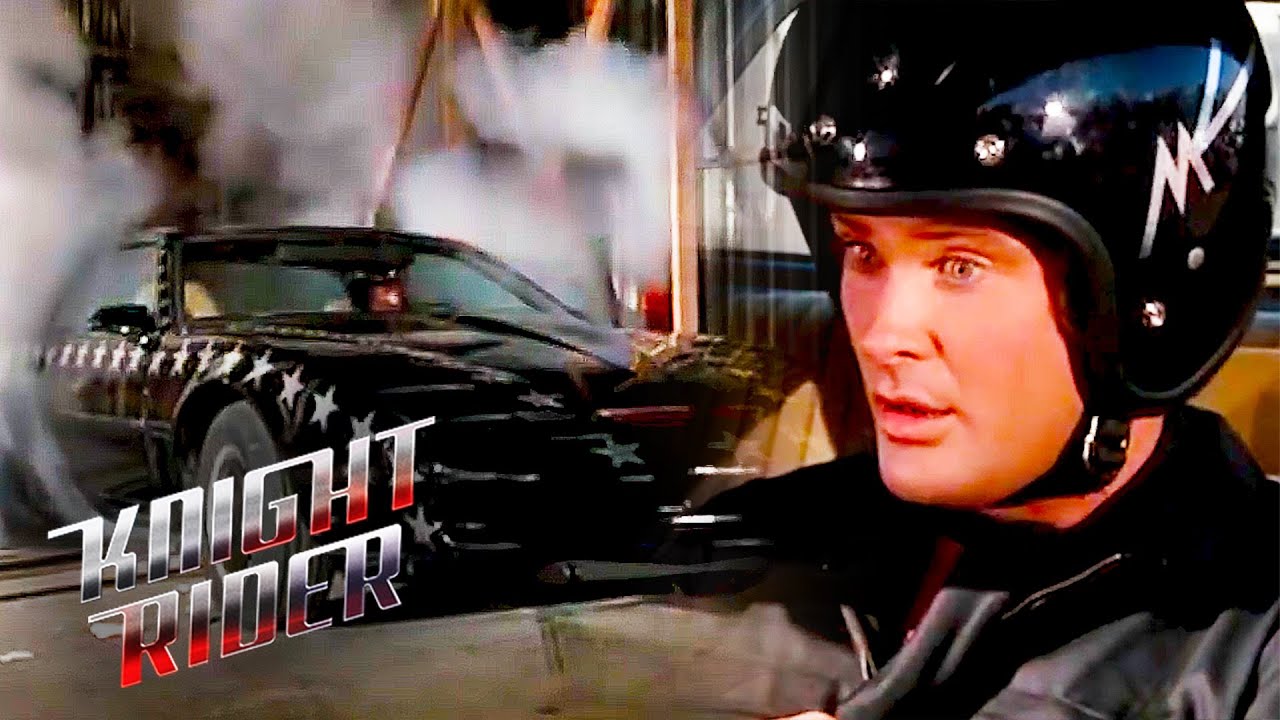 KITT's Explosive Stunt Show Rescue | Knight Rider