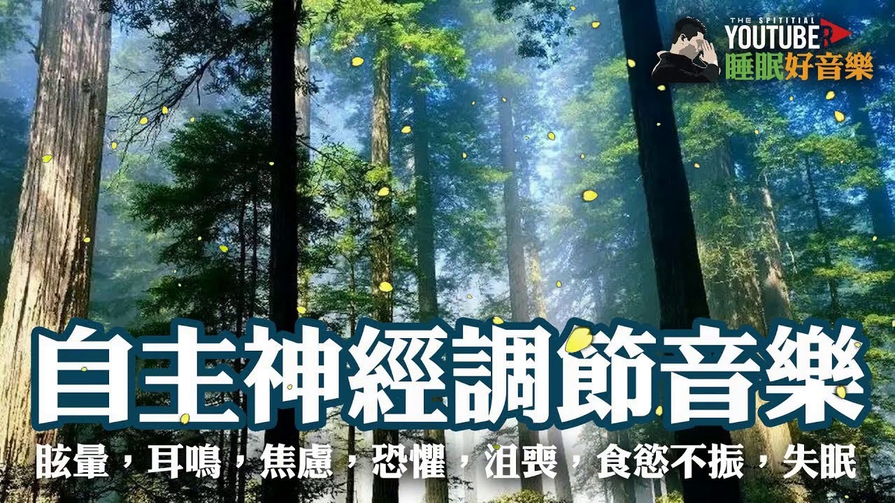 睡眠好音樂 自律神經調節音樂 有助阻止頭暈，耳鳴，焦慮，恐懼，沮喪，食慾不振，失眠，抑鬱 &alpha;波＋&theta;波 潛意識力量