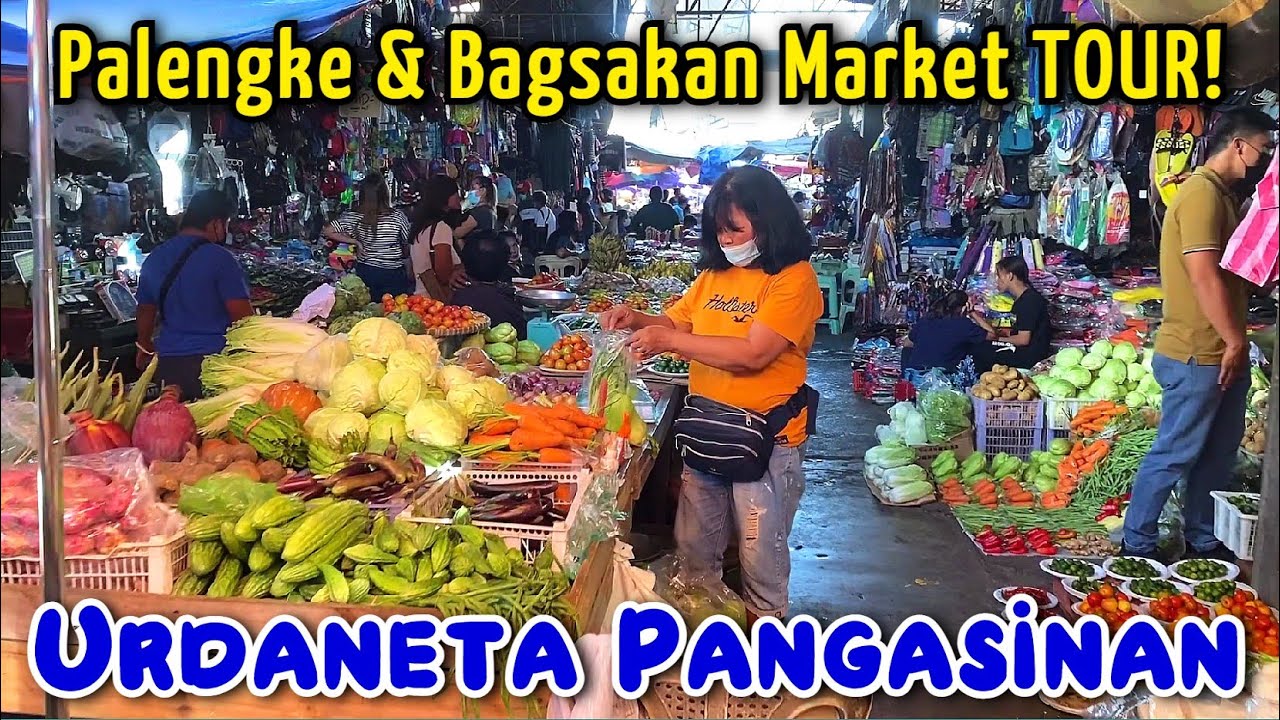 URDANETA CITY - LOCAL MARKET TOUR | Palengke and Bagsakan Market of URDANETA PANGASINAN, Philippines