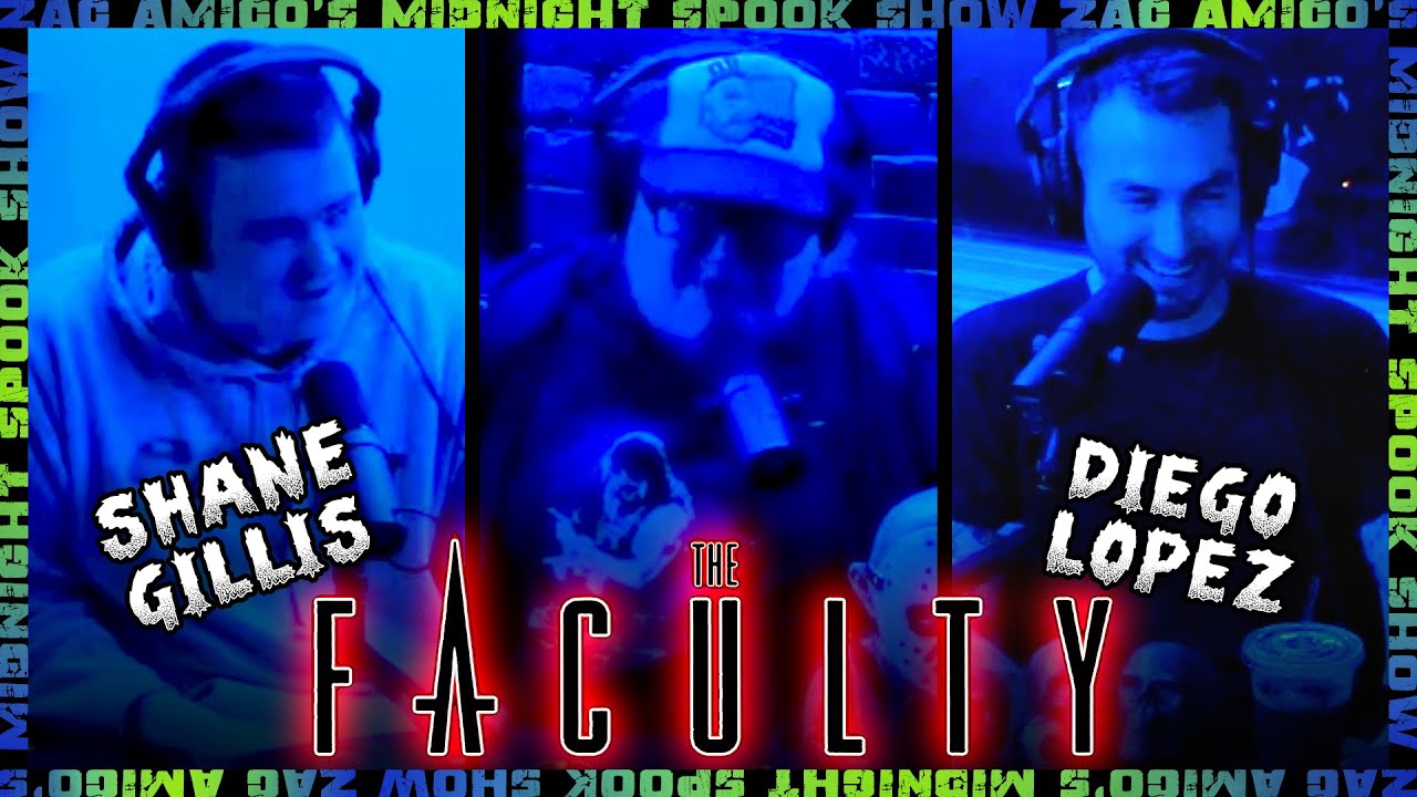 SHANE GILLIS & DIEGO LOPEZ watch The FACULTY on Zac Amico's Midnight Spook Show | CLASSIC Ep 011