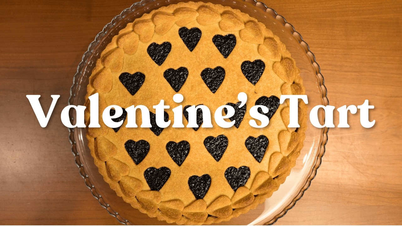 Mixed Berry Jam Tart | Easy Valentine’s Day Dessert Recipe