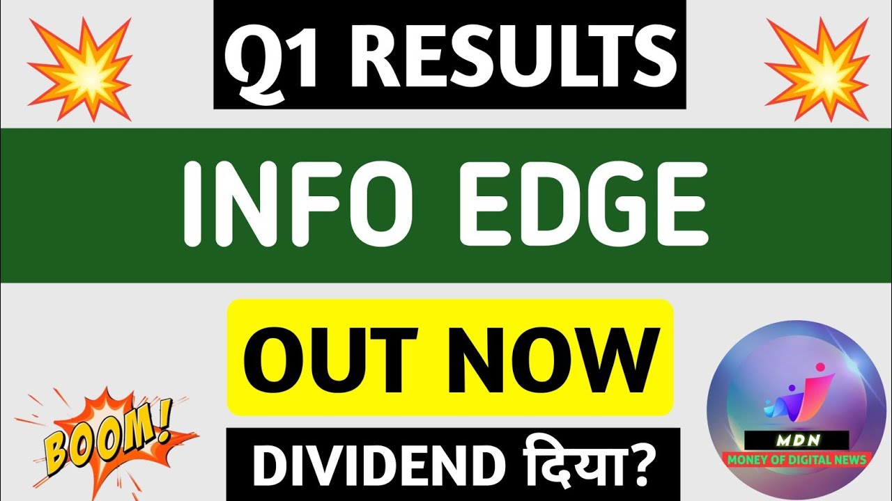 INFO EDGE Q1 results 2026 | NAUKRI results today | INFO EDGE Share News | NAUKRI Share 