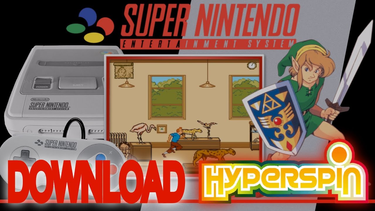 HYPERSPIN | SUPER NINTENDO EUROPE | PACK COMPLETE | FULL SET