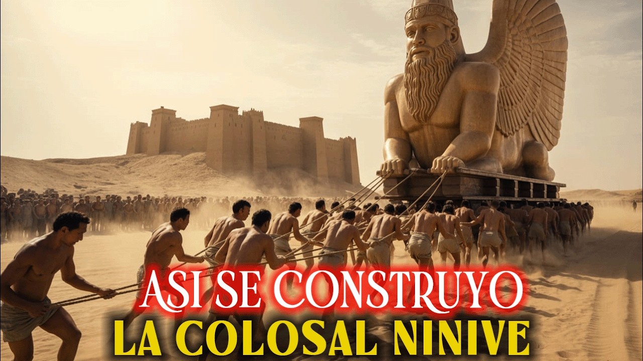 C&oacute;mo Fue Construida la Ciudad COLOSAL de N&iacute;nive | Conoce el D&iacute;a a D&iacute;a de su Construcci&oacute;n