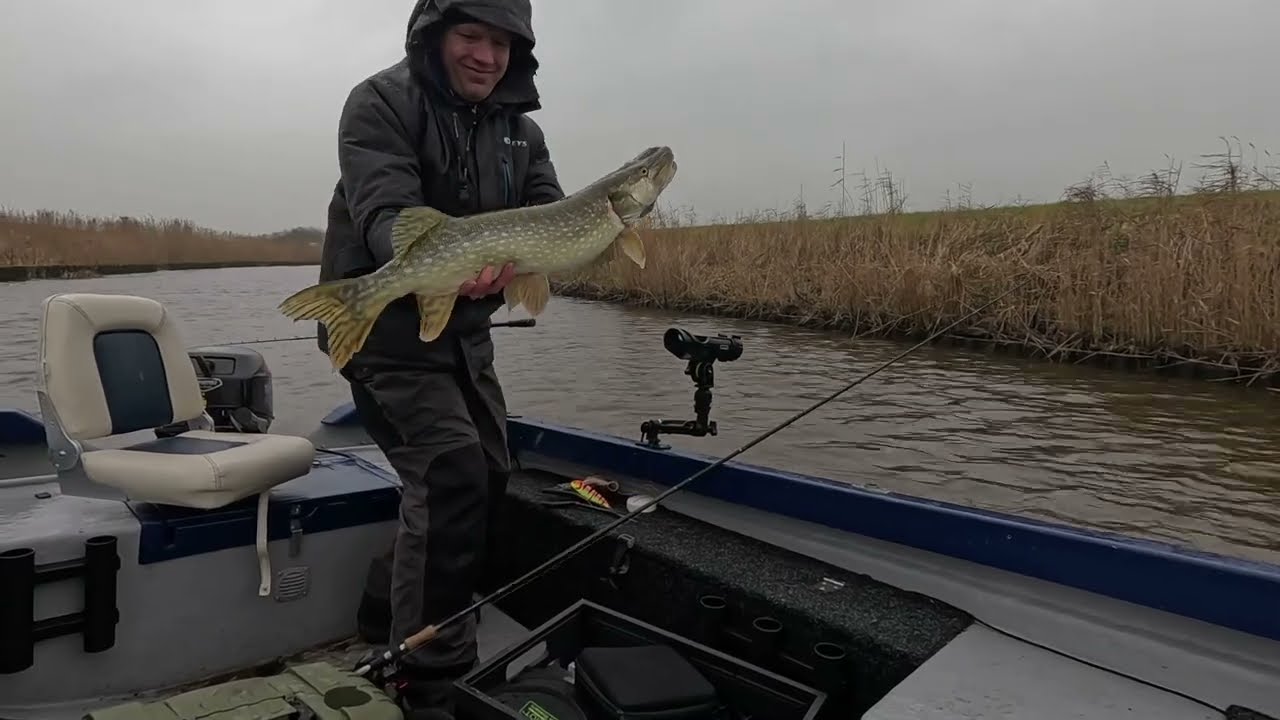 Mooie vangsten tijdens het trollen op snoek 14-12-2024