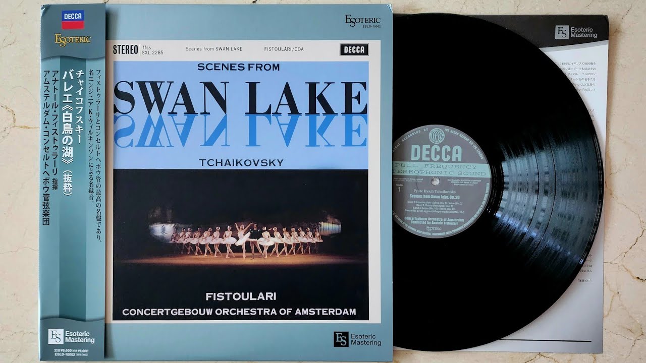 [Esoteric LP] TCHAIKOVSKY, SWAN LAKE, Act II Scene No. 10/11/13 - EMT 948, NE R14849A, Steelhead