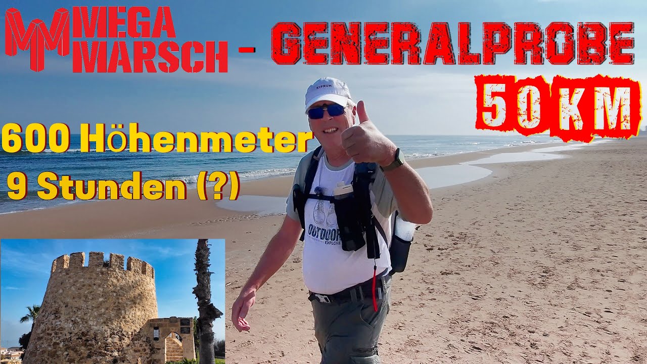 Der ultimative Megamarsch-Test und was so alles schief gehen kann.