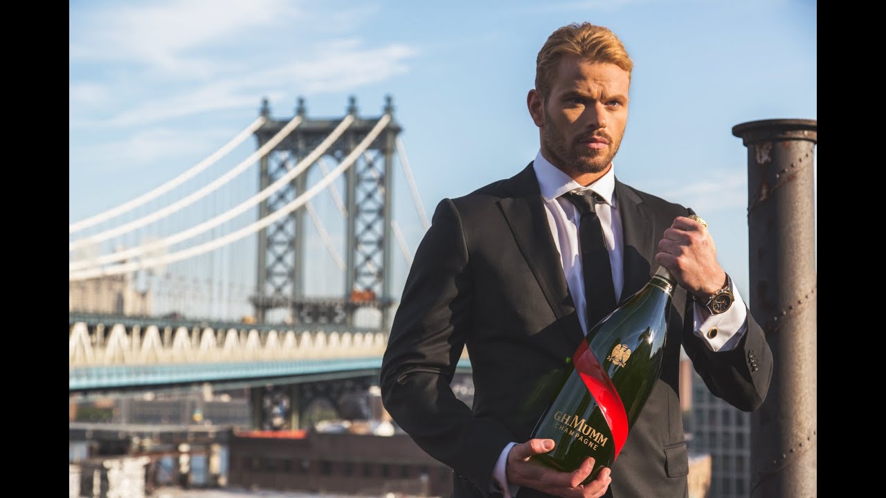 Mumm’s Daring Delivery Starring Kellan Lutz