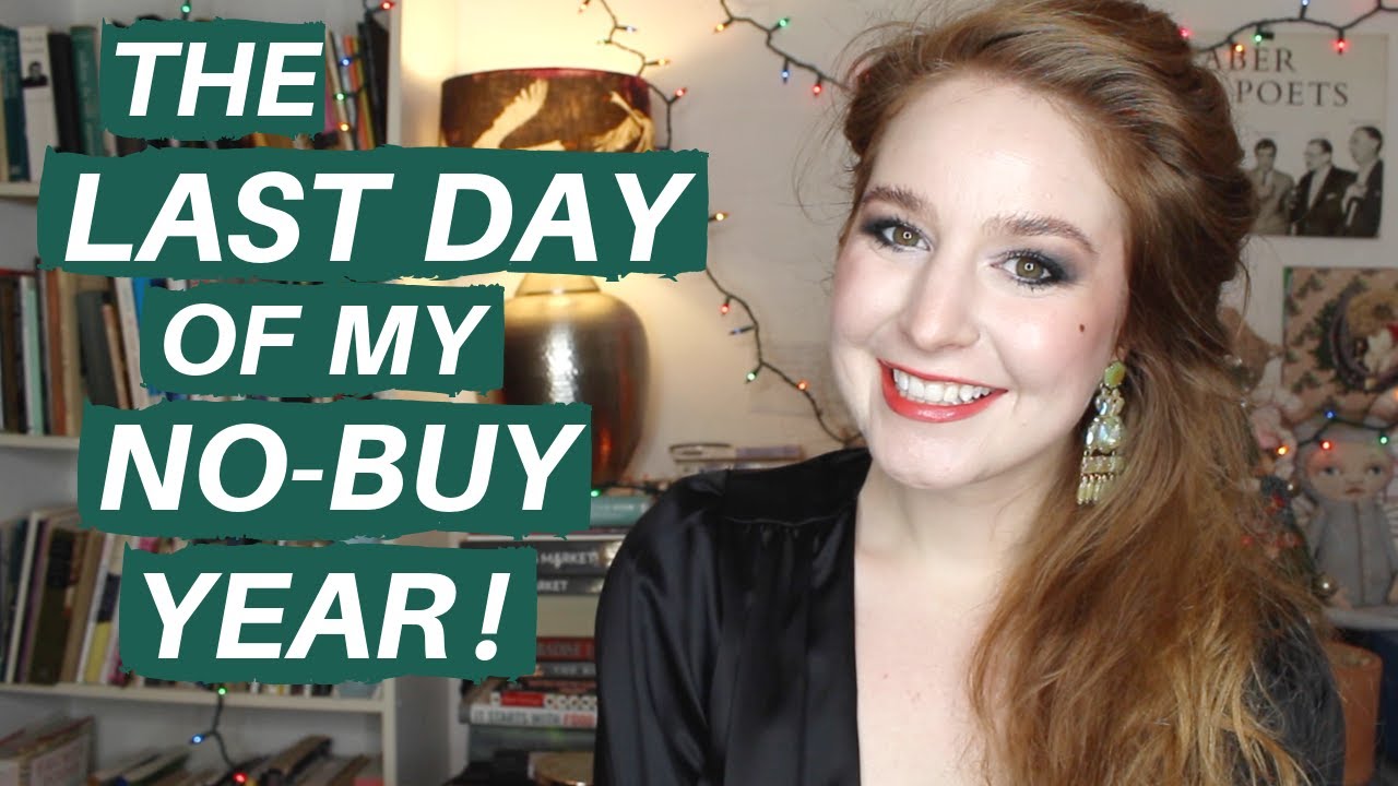 DECEMBER CHECK-IN | Hannah Louise Poston | MY NO-BUY YEAR