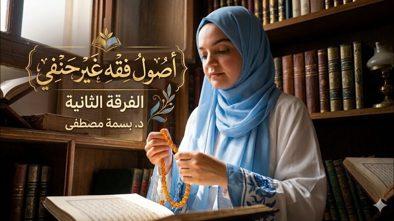 أصول فقه غير حنفي | الفرقة الثانية | المحاضرة الأولى | د.بسمة مصطفى