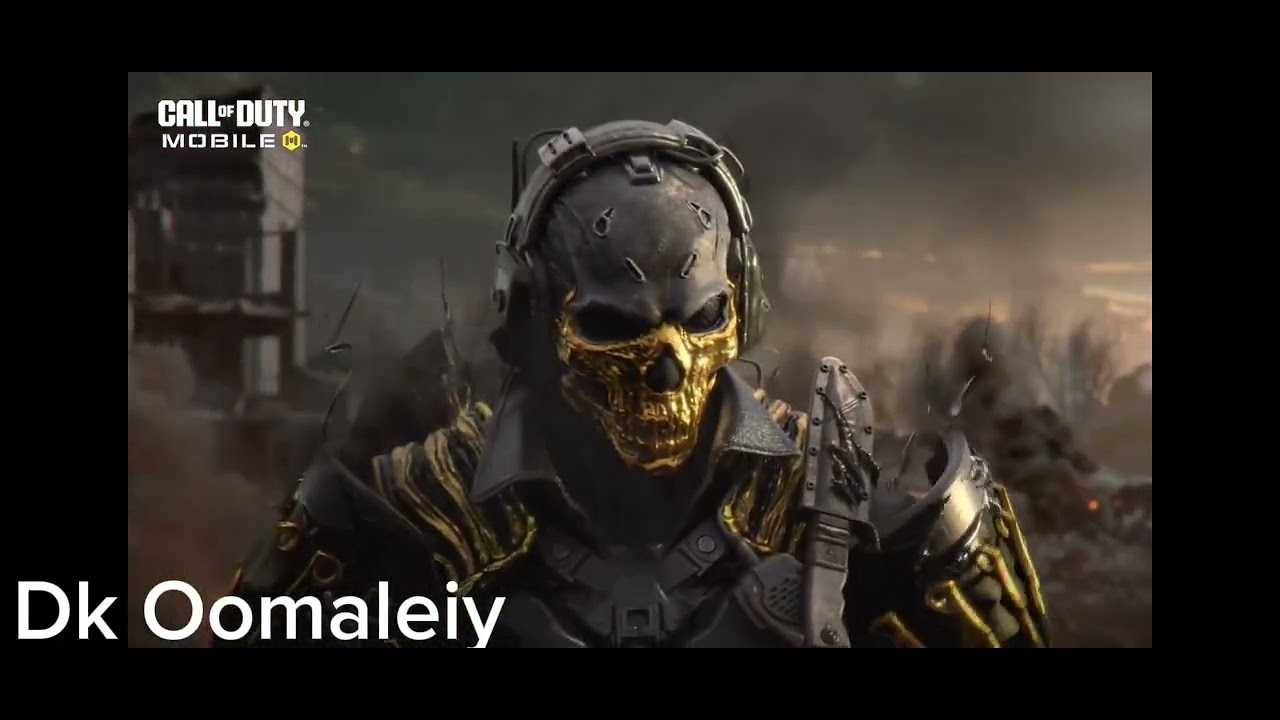 Dk Oomaleiy Ghosth Mitico Rap#capcut #codmobile #callofduty 