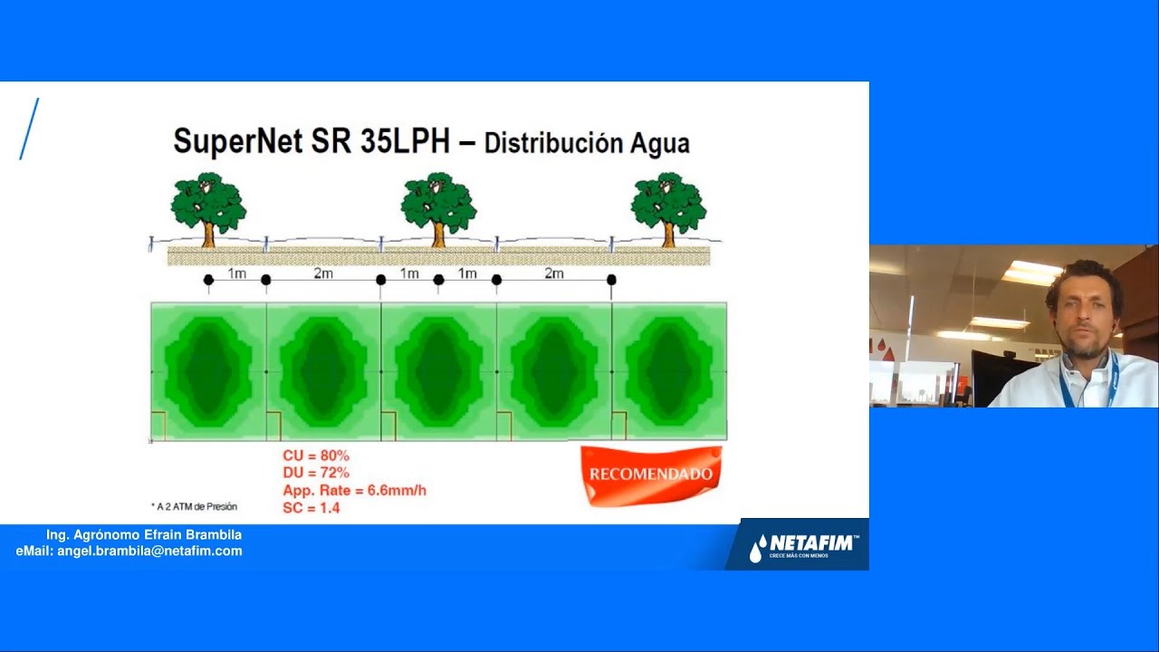 Curso en línea: Soluciones Netafim de riego para cítricos.