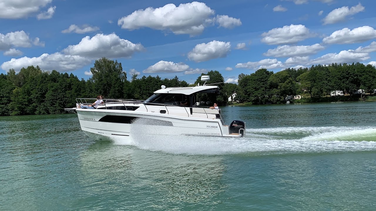Test jachtu Nautic 900S - stocznia Nautic Yachts - Olsztyn 2022