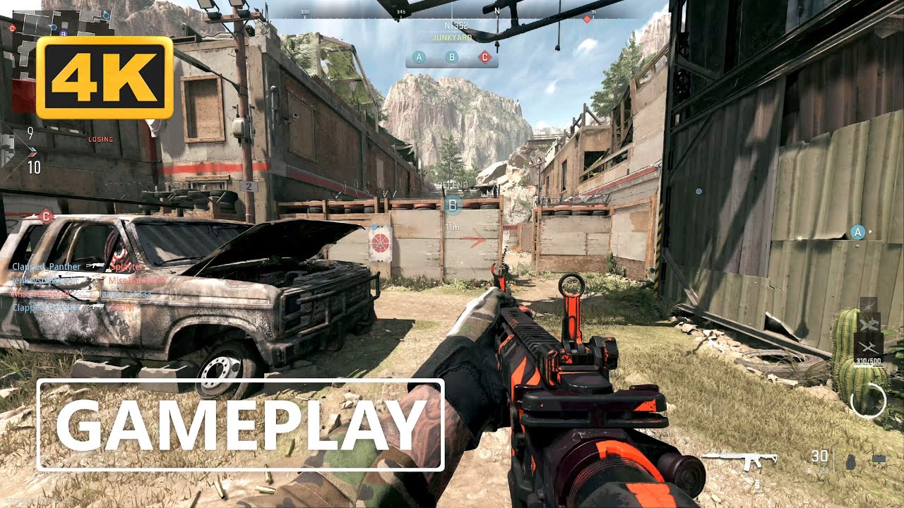 Многопользовательский шутер Call of Duty Modern Warfare 2 в разрешении 4K [НОВАЯ КАРТА S1]