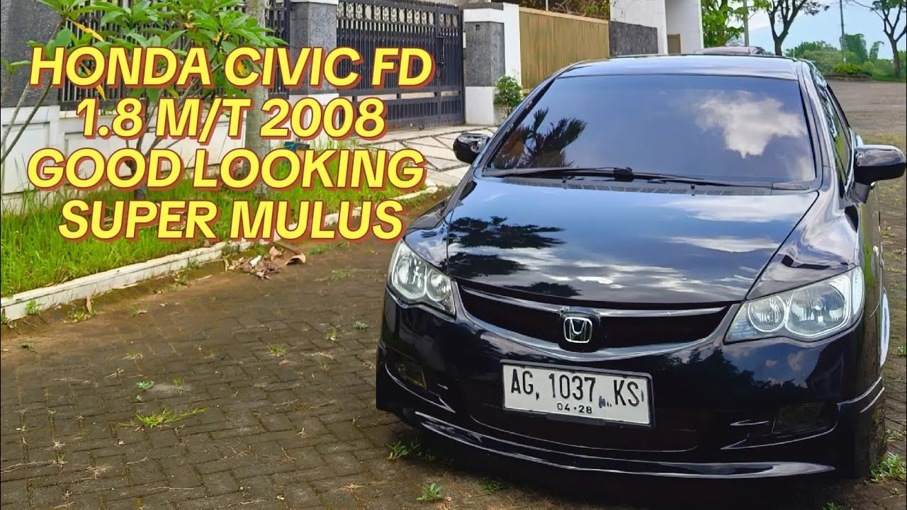 100 JUTA KECIL !!!! HONDA CIVIC FD 1.8 M/T 2008