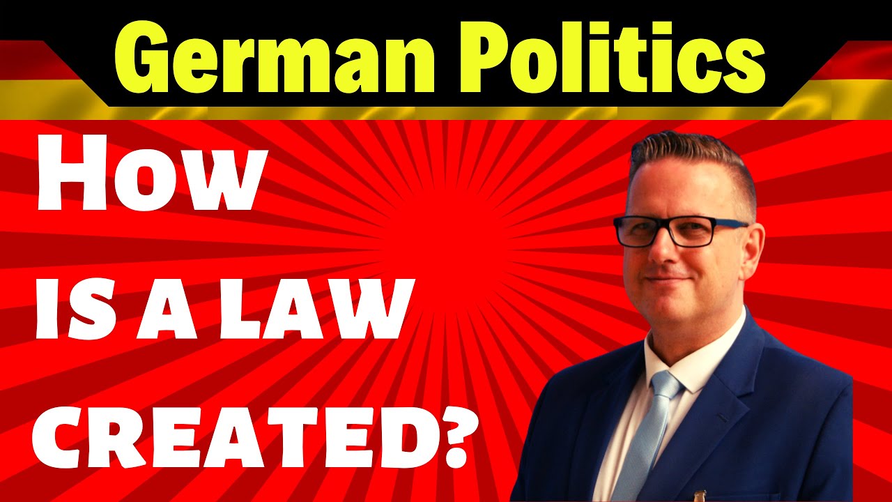 How is a law created in Germany? &ndash; German Politics explained
