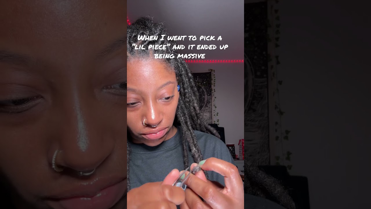 Picking lint from your locs! No No! 🙅🏾&zwj;♂️ #locs #locjourney #naturalhair #shorts