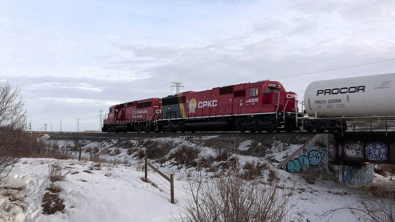 ❄️🛤️Winter CPKC Train Catches  1/10/26🛤️❄️