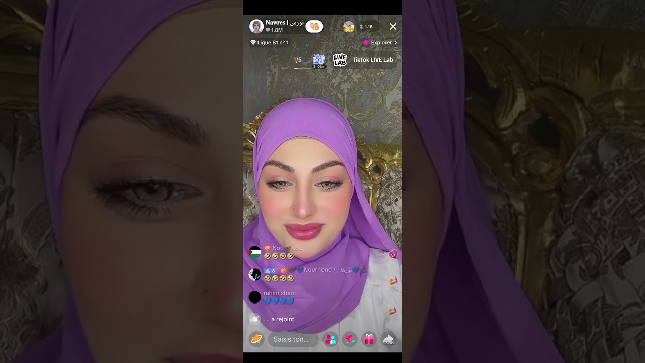 لايف نورس اليوم 8 09 25. Live nawres part4 نهاية اللايف و صدمة نورس من القصف على اسطول الصمود 