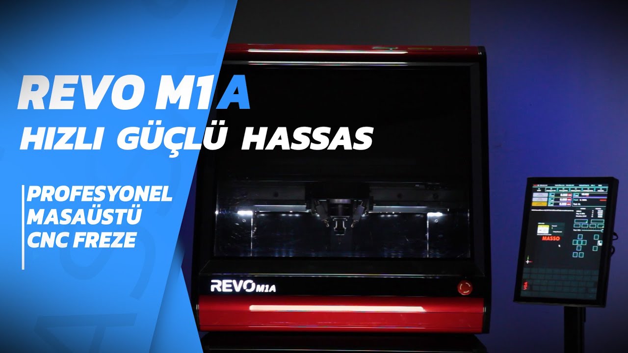 Revo M1A Masa&uuml;st&uuml; CNC Freze