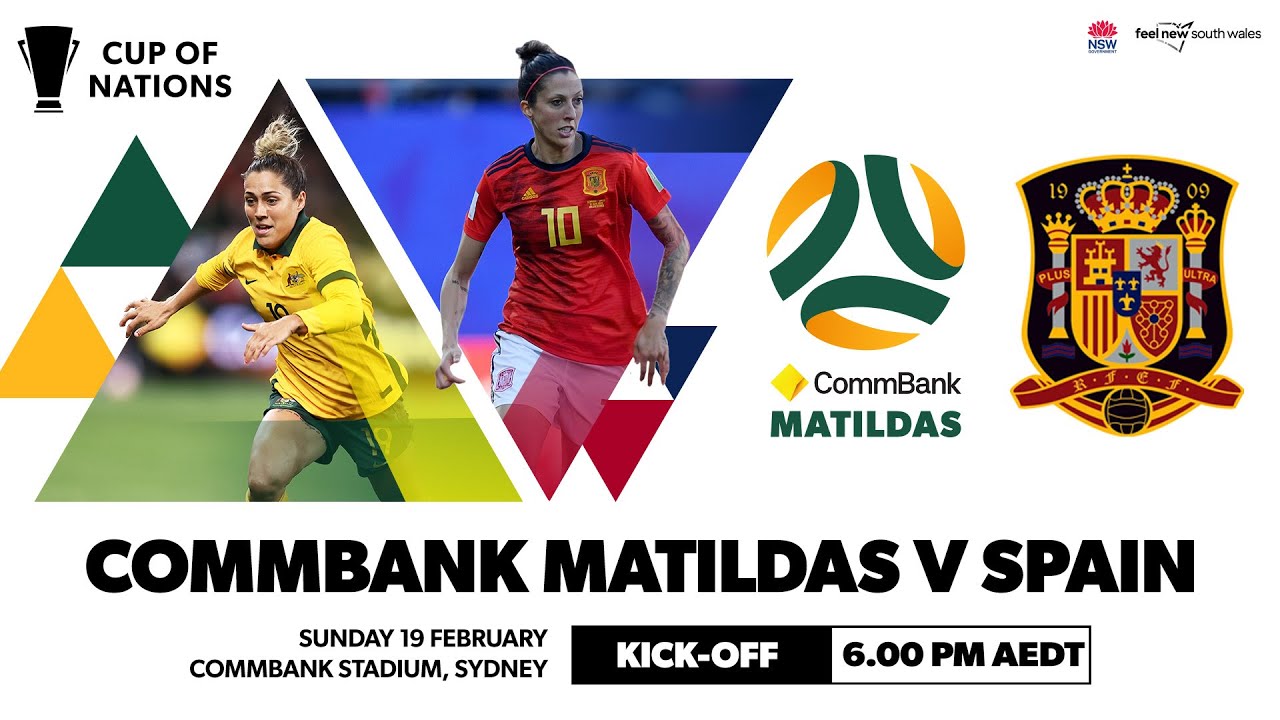 CommBank Matildas v Spain | Cup of Nations 2023