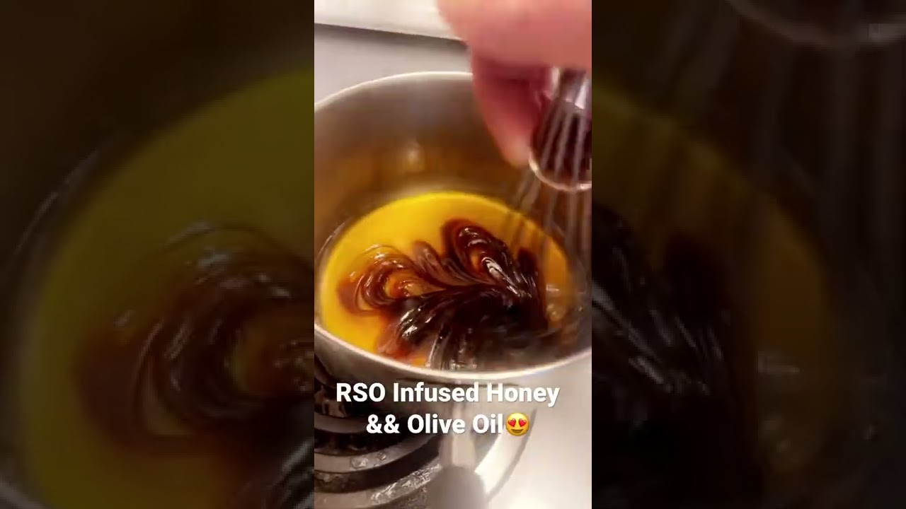 RSO Canna Infused Honey & Olive Oil