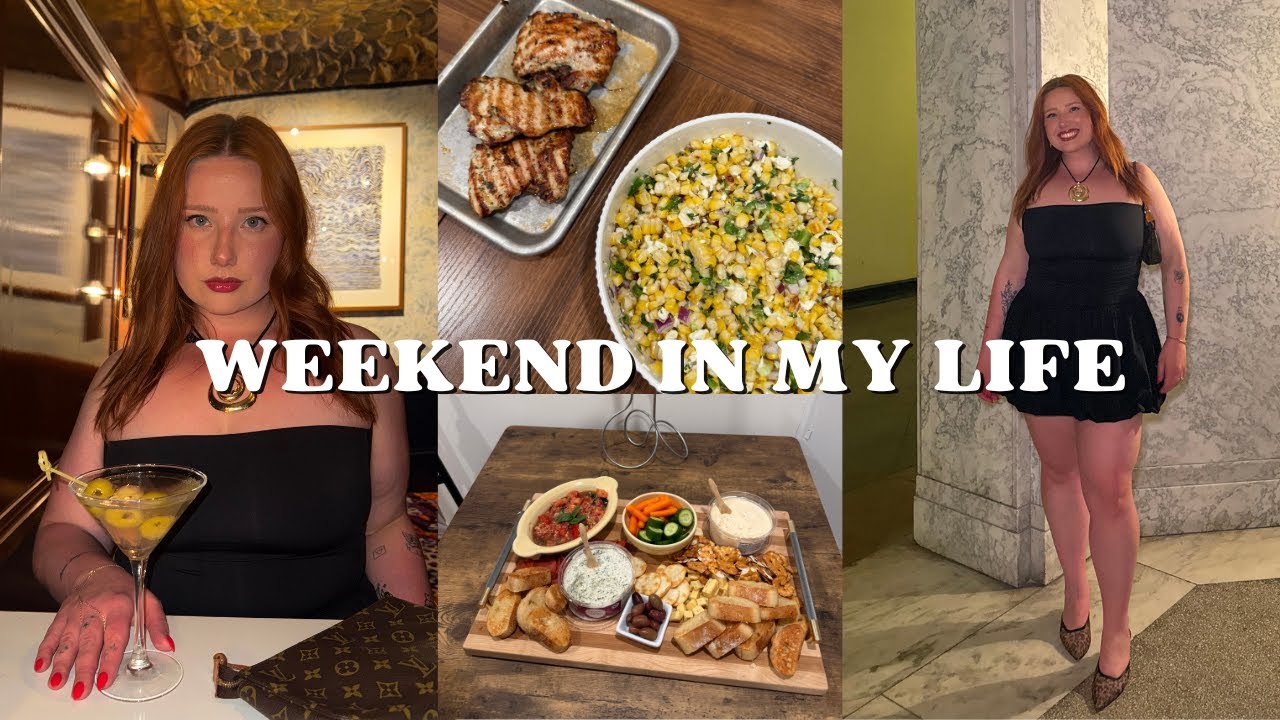 weekend in my life vlog: grilling, shopping, visiting philly, sister time