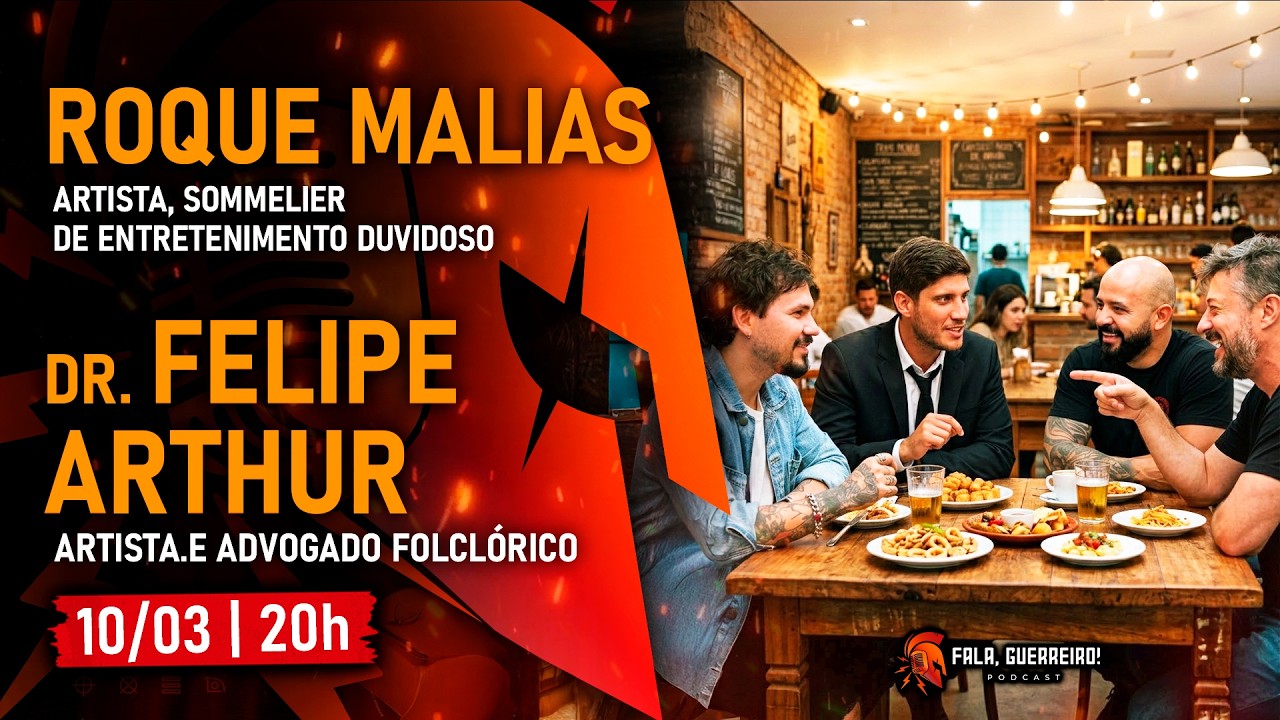 HUMOR E RESENHA DE RESPEITO! com Roque Malias e Dr. Felipe Arthur