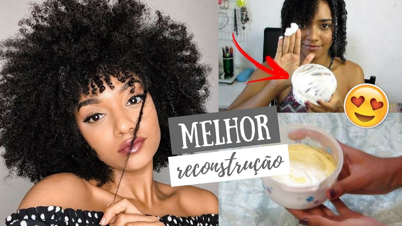 A MELHOR RECONSTRUÇÃO CAPILAR CASEIRA! COMO FAZER?