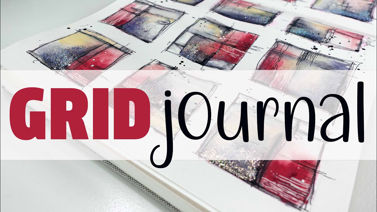 🔴 My BEST trick yet !!! Grid Collage in Journal Book 🔻2🔻