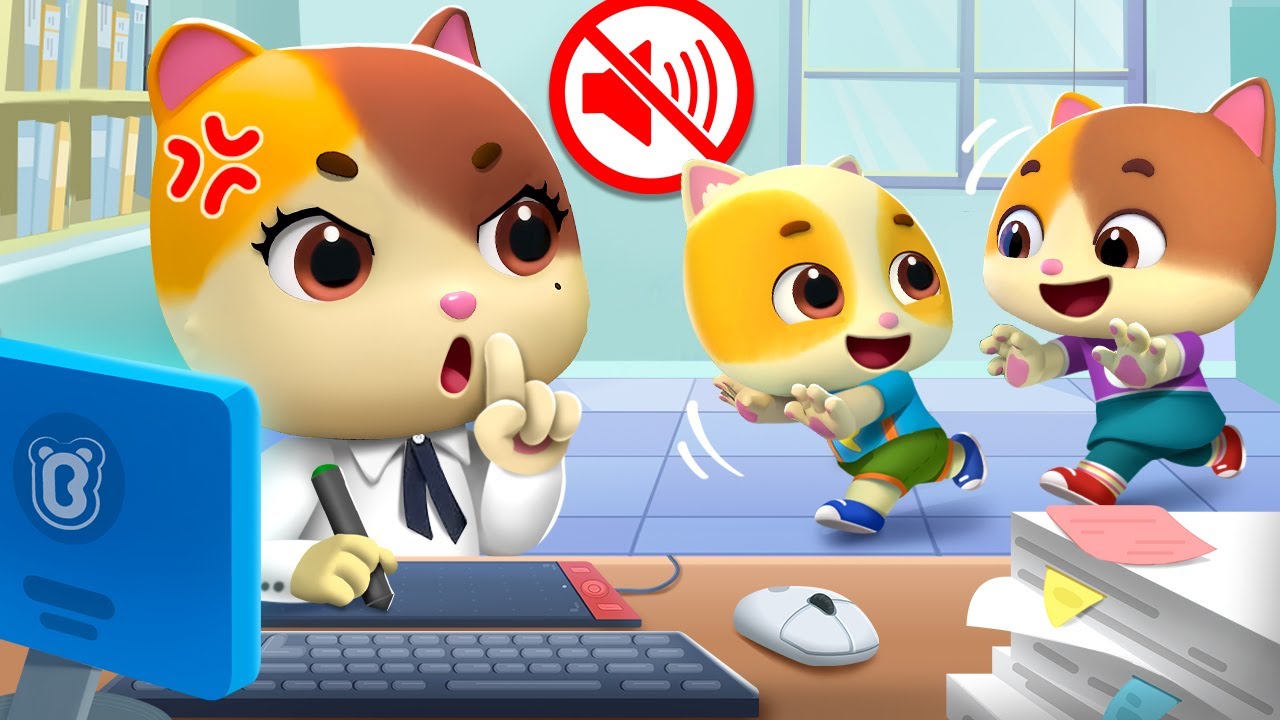 Mommy Went to Work👶❤️| Kids Cartoon | Funny Kids Stories | Mimi and Daddy