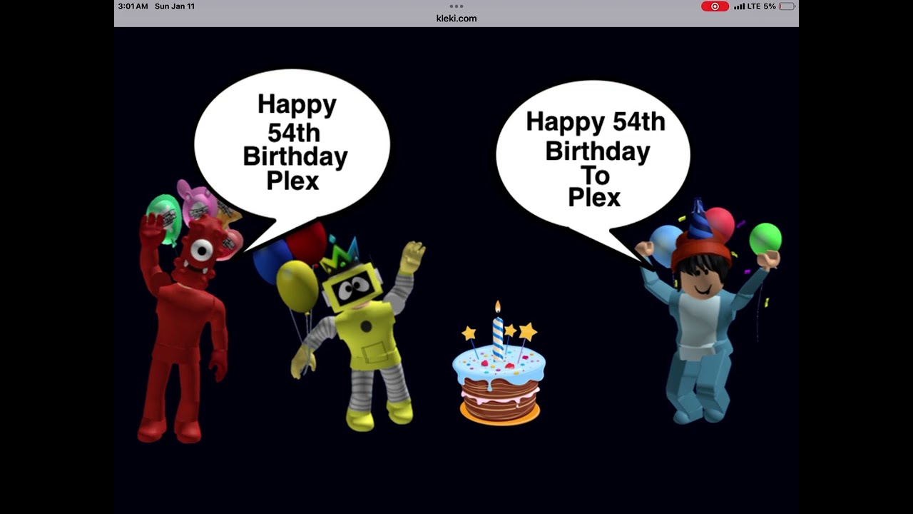 Muno & Toodee Celebrate Plex's Birthday (Happy 54th Birthday Christian Jacobs)