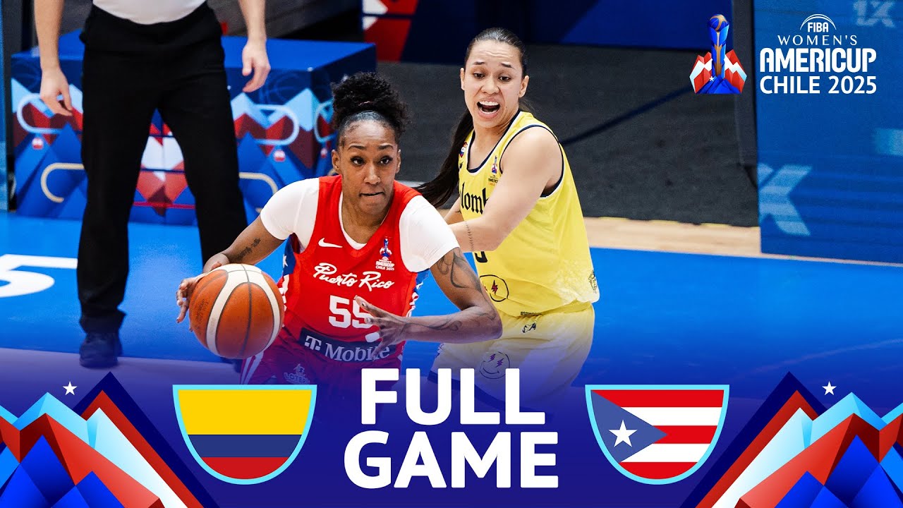 Colombia v Puerto Rico | Full Basketball Game | FIBA Women's AmeriCup 2025
