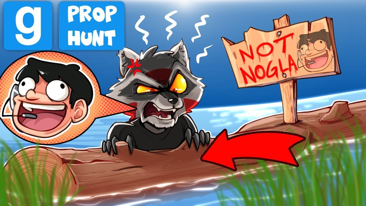 Gmod Ep. 86 - WAS NOGLA THE LOG?! - Prop Hunt (Garry's Mod Funny Moments)