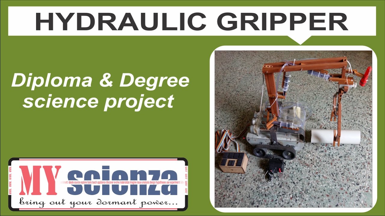 HYDRAULIC GRIPPER BE MECHANICAL ENGINEERING DIPLOMA DEGREE FINAL YEAR PROJECT