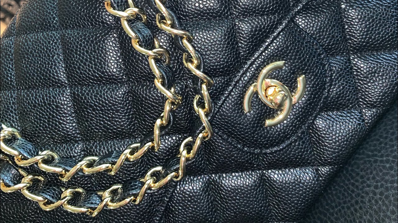 Taking a look at my new Jumbo Classic flap | Caviar