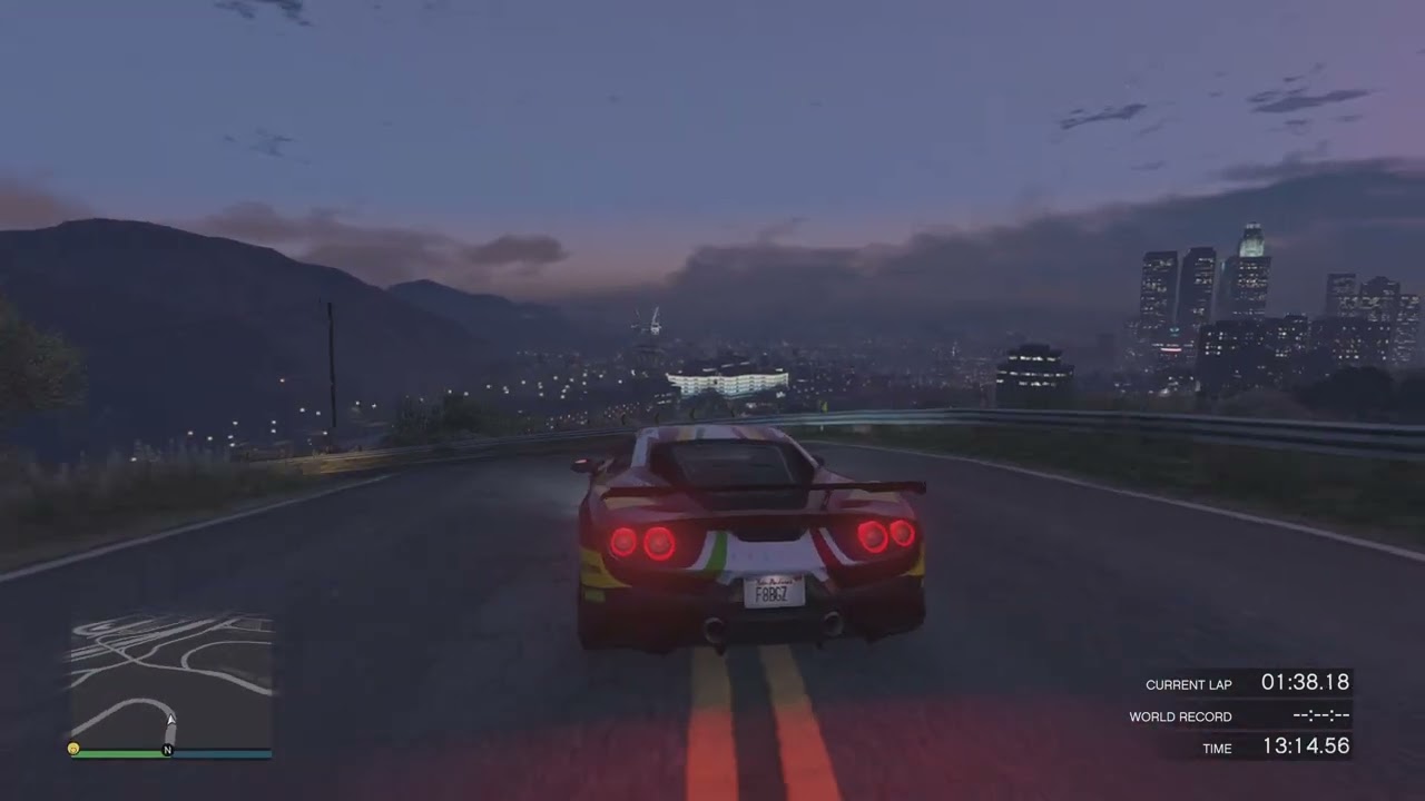 3:24 PB F8 challenge Stradale