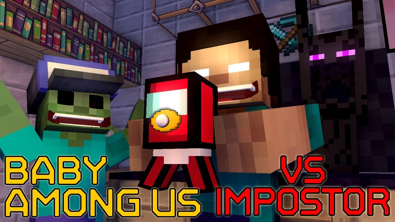 AMONG US VS IMPOSTOR - MINECRAFT ANIMATION