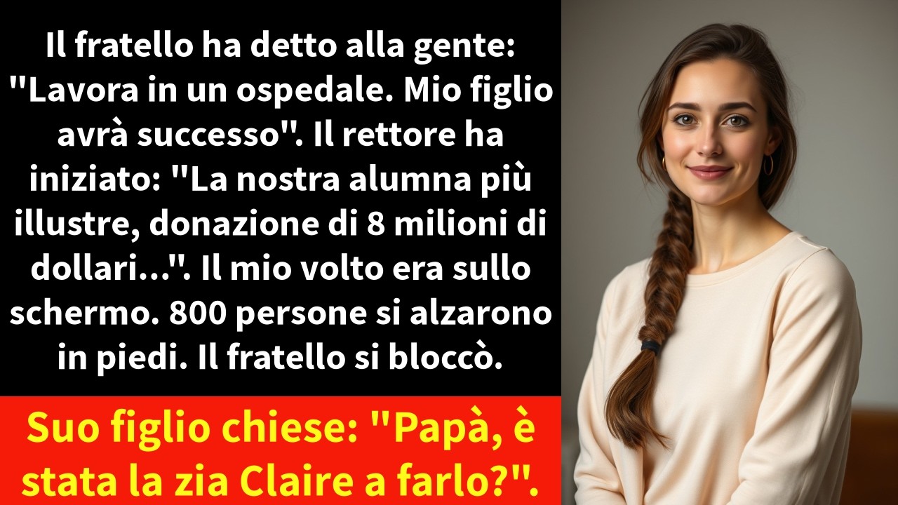 Il fratello ha detto alla gente: 